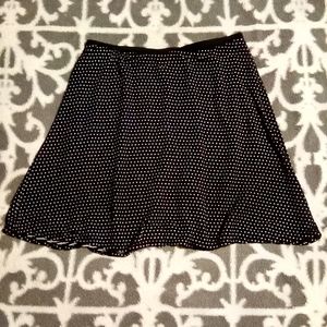 MAX STUDIO Polka Dot Mini Skirt
